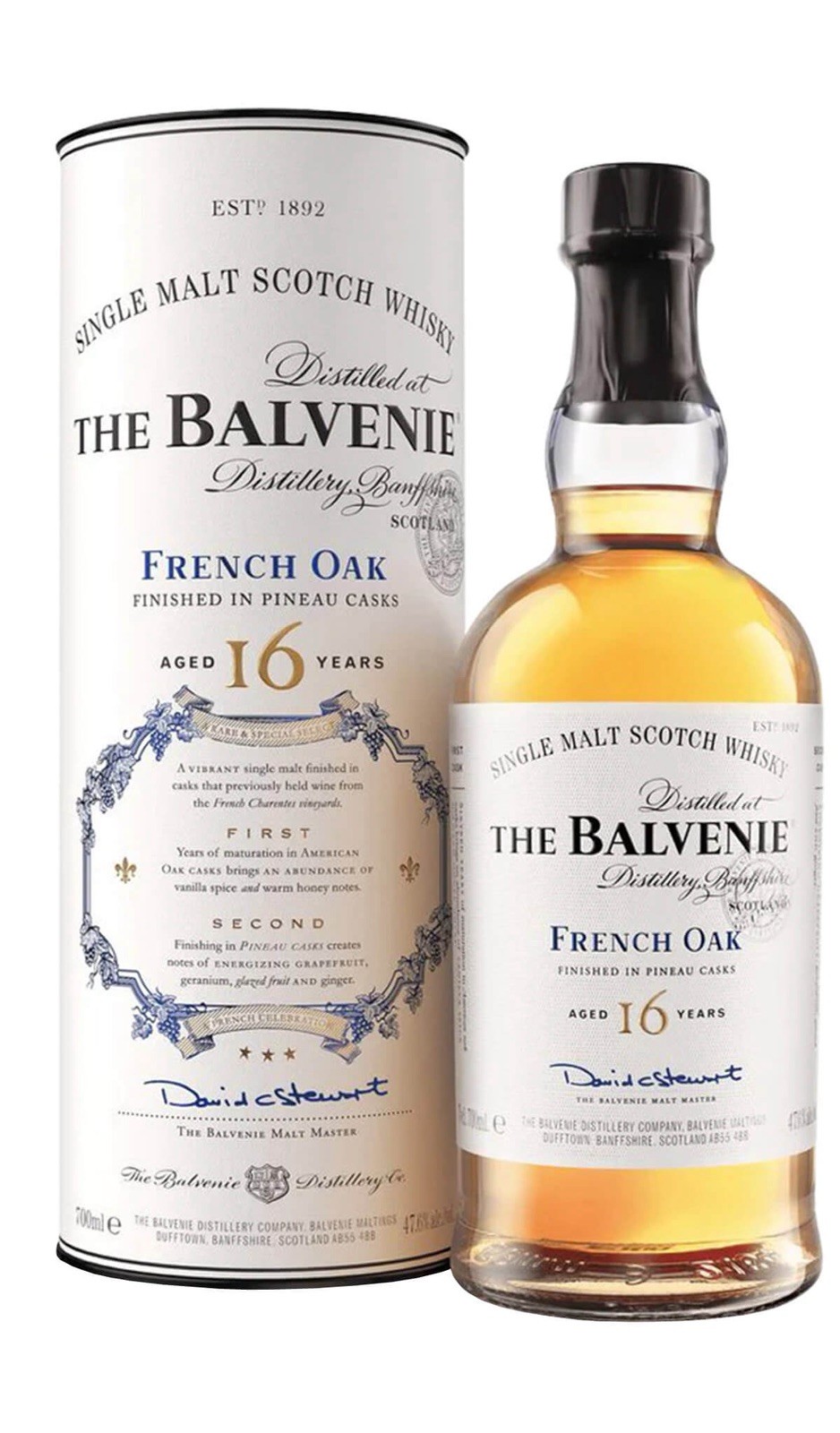 The Balvenie 16 Jahre-47,6%-0,7L-French Oak Single Malt Scotch Whisky