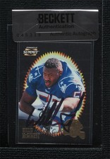 BAS 1996 Pinnacle Summit Willie McGinest #55 Seal of Authenticity Auto 3c7