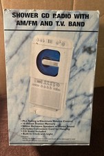 Systematic Home Shower CD-R/W Player AM FM Radio T.V Band clock