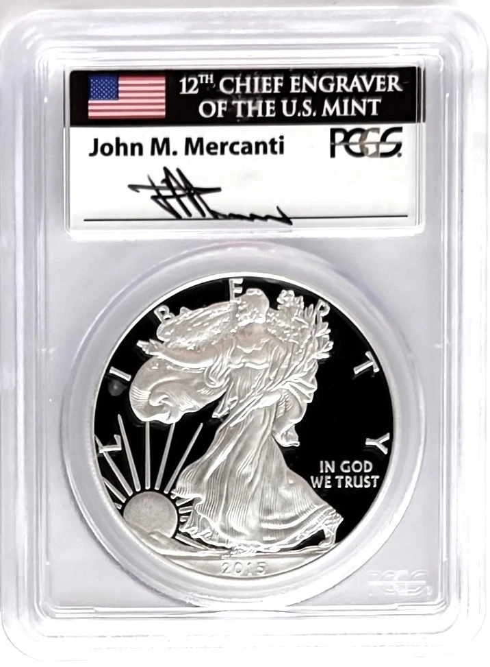 American Eagle PR 70 Graded 2015 Silver Bullion Coins for sale | eBay