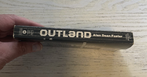 Outland PB Book Alan Dean Foster Novel Science Fiction 1981 1st Print - Picture 2 of 9