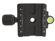 Desmond DAC-60 60mm QR Clamp 3/8" w 1/4" Adapter Level Arca-Swiss Compatibl...