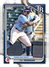 2024 Bowman Draft #BD-197 Tre' Morgan