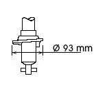Stoßdämpfer Hinterachse Stecker oben 341226 KYB für NISSAN ALMERA I - Bild 1 von 16