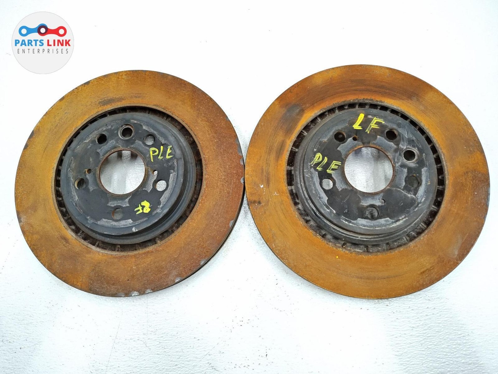 2022-25 LEXUS NX350 FRONT DISC BRAKE ROTOR RIGHT LEFT SET 33K USA OEM NX250
