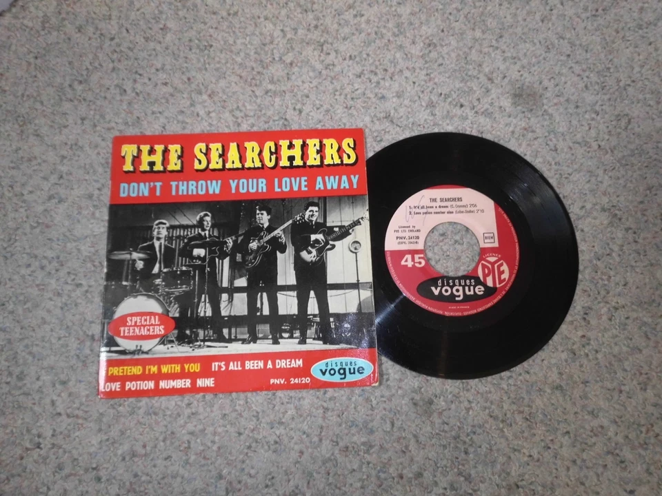 Beat/Rock EP The Searchers "Don`t  throw your love away" Vogue  (Foto) - Bild 1 von 1