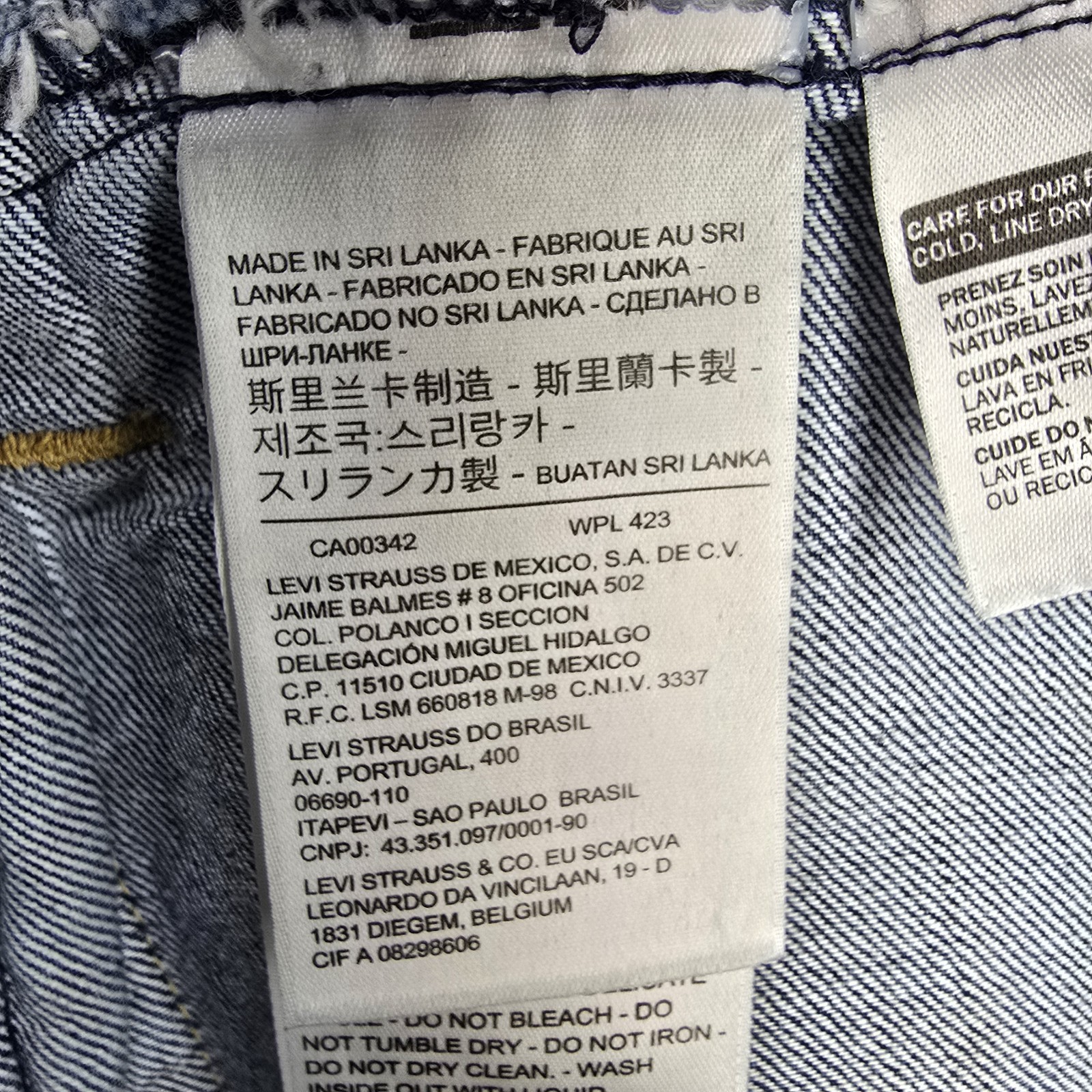 Levis Sequin Jacket Womens Small Silver Sequin Lo… - image 9