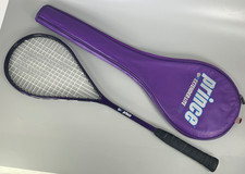 Prince Extender Lite 190 Squash Racket Purple Black Original Zip Up Case Cover