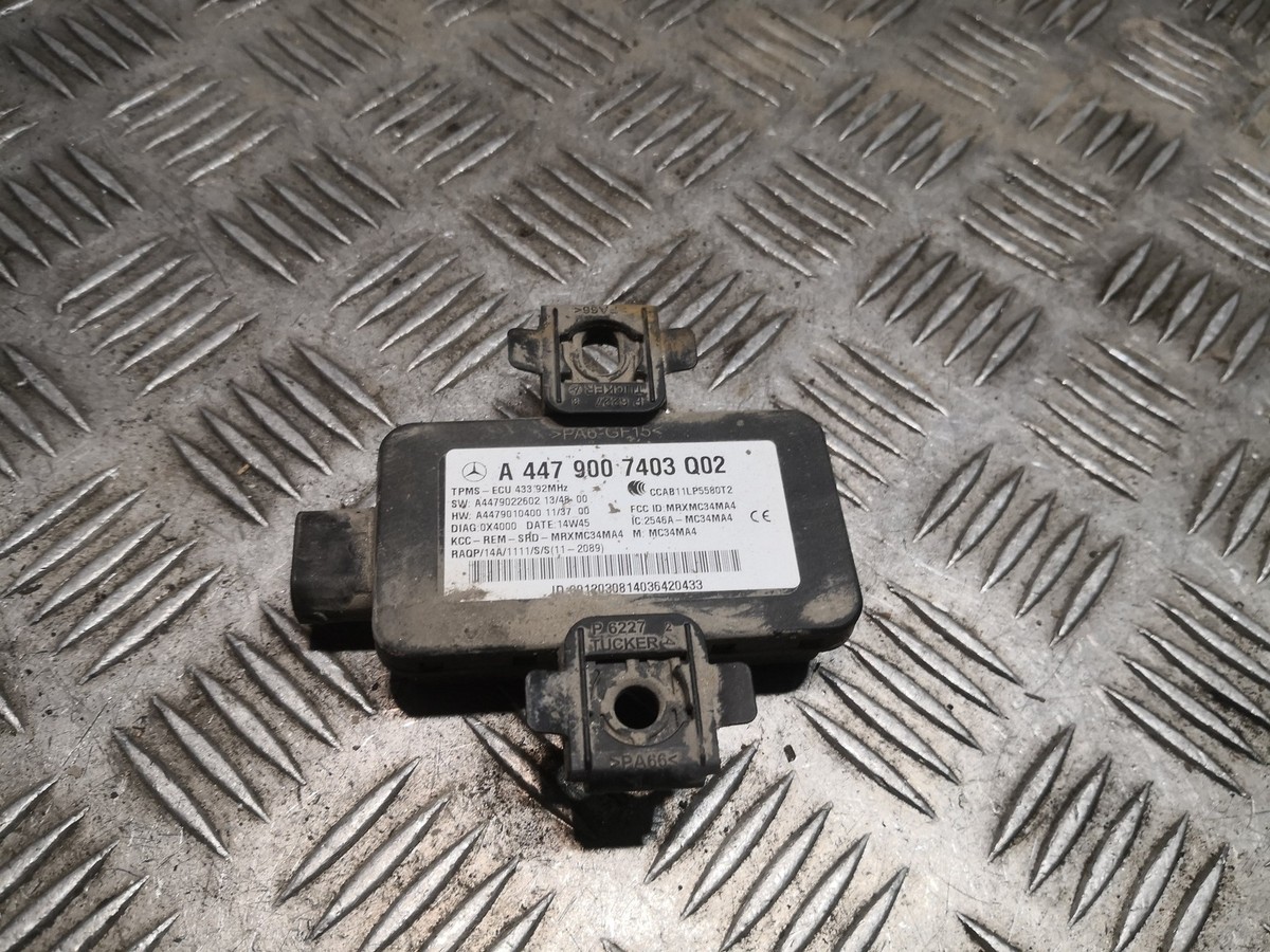 MERCEDES-BENZ VITO W447 Tyre Pressure Sensor Control Unit