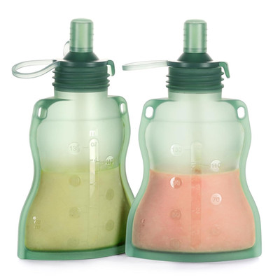Yummy Pouch Reusable Baby Food Pouch, Reusable Pouches for Toddlers Kids Squeeza