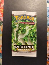 Pacchetto BUSTINA VUOTA carte POKÉMON tcg VINTAGE Platino Arceus italiana 2009