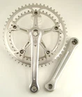 Vintage VGC Campagnolo SUPER RECORD CRANK Crankset 170mm Road bike 52/42 (LJ)