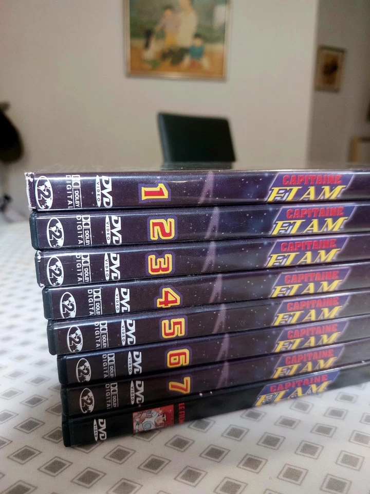 DVD Intégral de la série Capitaine Flam + film Capitaine Flam (2000) FR - Photo 3/4