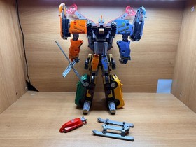 Tobot Giga 7 DX 7-Car Combination Transforming Robot Action Figure Sound Work