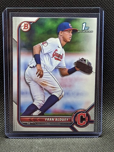 2022 Bowman Prospects Paper Fran Alduey Cleveland Guardians BP-39 1st Bowman - Picture 3 of 3