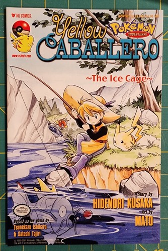 Pokémon Abenteuer Gelber Caballero #2 • Der Eiskäfig • Viz Media • 2001