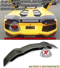 Fits 12-17 Lamborghini Aventador LP700 MSY-Style Trunk Spoiler (Carbon Fiber)