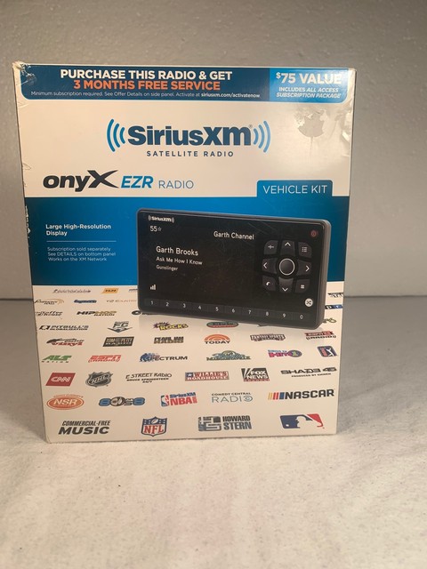 SiriusXM SXEZR1V1 Onyx EZR Radio With 