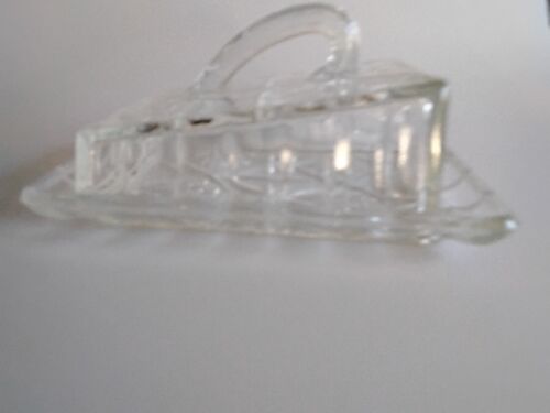 Vintage Bagley's Pressed Glass Cheese Dish 1950's Kitchenalia - Picture 3 of 7