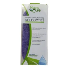 Natra Cure Intense Hydrating Gel Booties - Lavender Scent - Purple