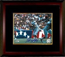 Steve Grogan signed New England Patriots 8X10 Photo Custom Framed