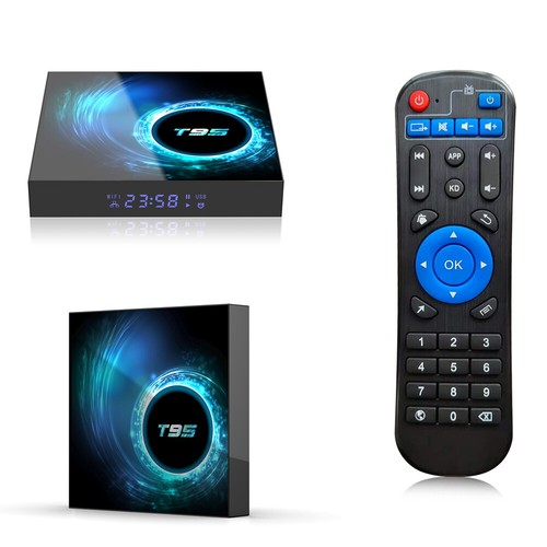 T95 Android 10.0 Smart TV BOX Quad Core 6K Smart WIFI HDMI Media Player Streamer - Picture 7 of 21
