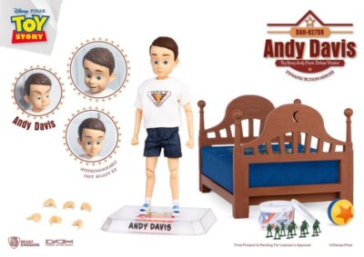 Beast Kingdom DAH-027DX Andy Davis Toy Story Action Figure New In