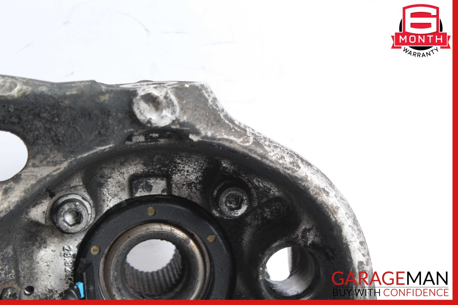 06-10 Maserati Quattroporte M139 Rear Left Side Spindle Knuckle Hub OEM