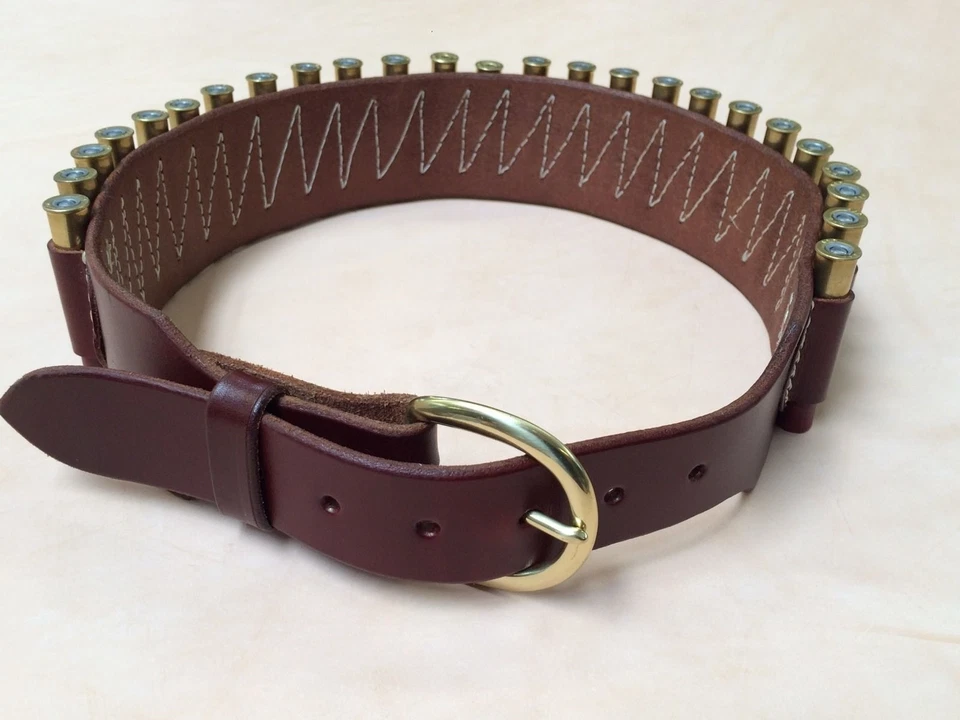 Cinto de cartucho transportador de casca de espingarda .410. Taurus Judge, S&W Governor. Med - Imagem 2 de 3