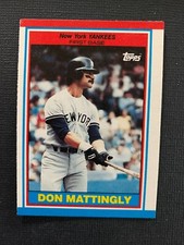 1989 Topps UK Mini American Baseball DON MATTINGLY #49 New York Yankees