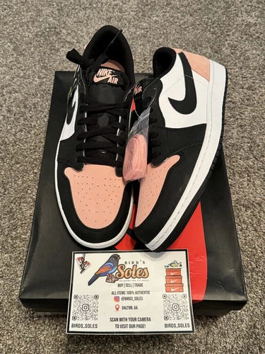 Size 14 - Jordan 1 Low OG Bleached Coral