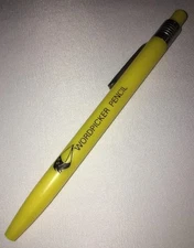 Rare Vint 1950s China Marker Grease Pencil Yellow Highlighter WordPicker SCRIPTO
