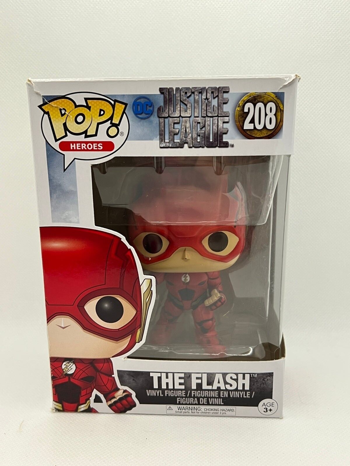 Funko Pop Hero Justice League The Flash 208 (Bx 6)