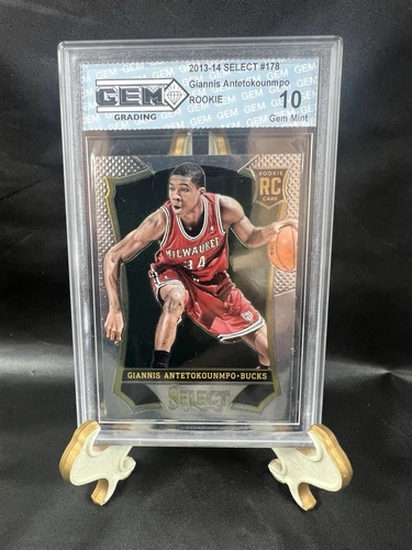 2013-14 Panini Select #178 Giannis Antetokounmpo GEM MINT 10
