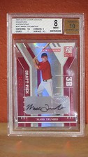 2004 Elite Extra Edition Signature Aspirations Mark Trumbo Card BGS 8 Auto 10.