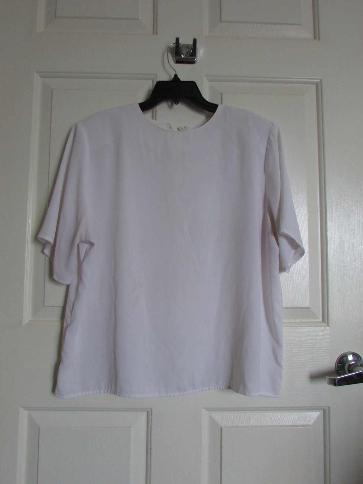 size 16 white blouse