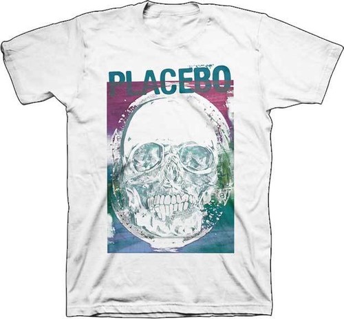 PLACEBO-Psychedelic-Skull-T-SHIRT-S-M-L-XL-2XL-New-Official-FireBrand-Live-US
