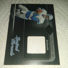 Joey Harrington 2003 Leaf Limited Threads Jersey #LT-56 Lions Oregon ***79/100**
