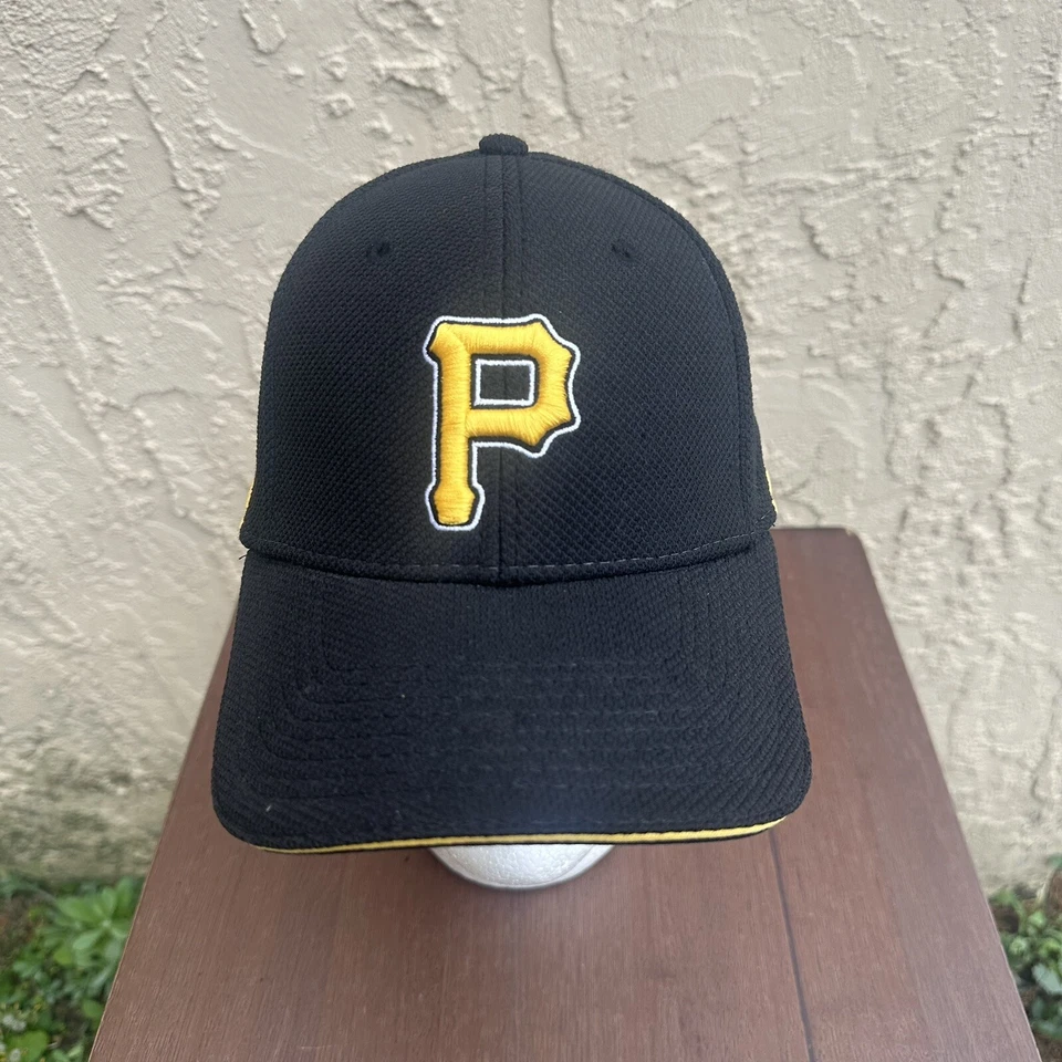 New Era Pittsburgh Pirates Hat Cap Adult Large Black Baseball Batting Practice - Image 2 of 4