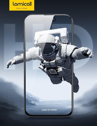 Lamicall 2+2 for iPhone 16 Pro Screen Protector (6.3") with Camera Lens... - 第 7/7 張圖片