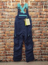 All In Motion Blue Snow Sport Waterproof Bibs Size Small