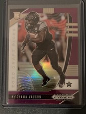 2020 Draft Picks Keshawn Vaughn Purple Prizm Rookie TAMPA BAY