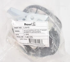 Buyers Products Latch T Handle w Gasket & 2 Keys L8815 Stainless Steel