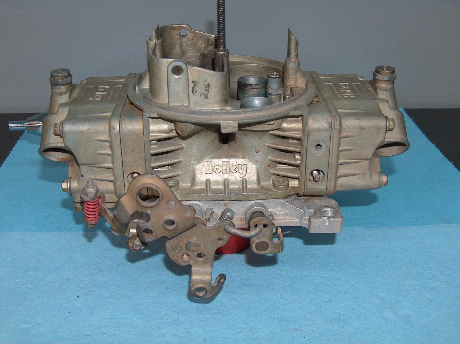 Holley 750 cfm Double Pumper Carburetor 93791 Carb Racing Core Annular