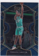 Panini Select Baseball NBA 2020/21 No. 92 Vernon Carey Jr. Rookie Concourse