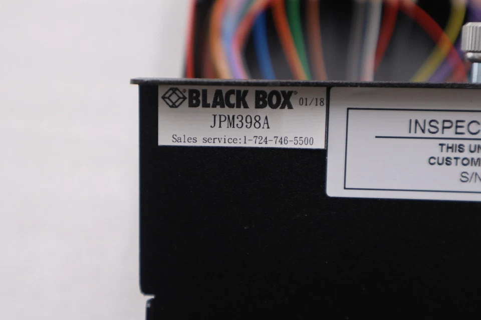 Black Box JPM398A JPM39 Series DIN Rail Mini Fiber Enclosure STOCK K-1119-A - Image 3 of 4