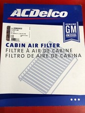 ACDELCO GM CF139 OEM CABIN AIR FILTER FOR 2005-2019 CHEVROLET CORVETTE & Z06