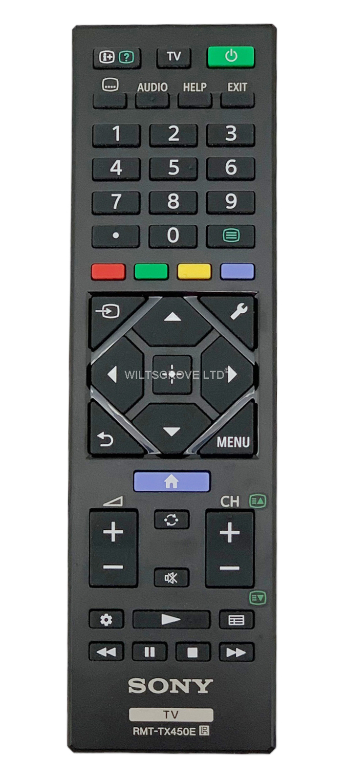 Original Sony RMTTX450E TV Remote Control for Smart Full HD LED eBay