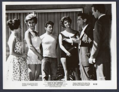 CAROLE MATHEWS Paul Anka RUTH ROMAN Orig Photo LOOK IN ANY WINDOW busty