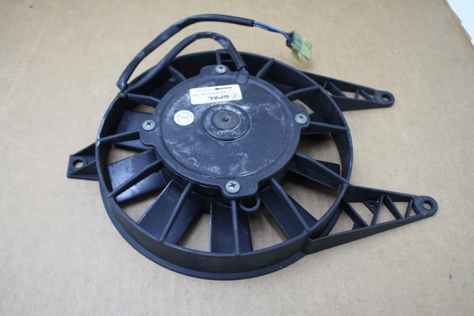 VENTILADOR DE REFRIGERACIÓN RADIADOR TRIUMPH SPEED 4 CUATRO DAYTONA 600 650 TT600 PROBADO FUNCIONANDO Foto 4 de 4